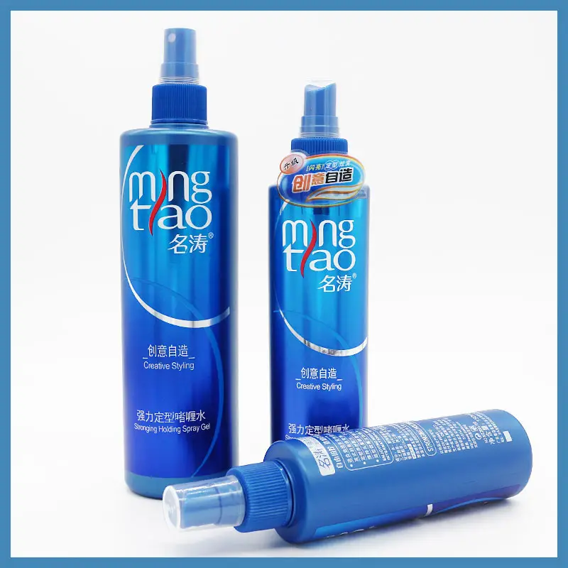 Mingtao Gel Hair Spray 400ml Men's Styling Moisturizing - Image 4