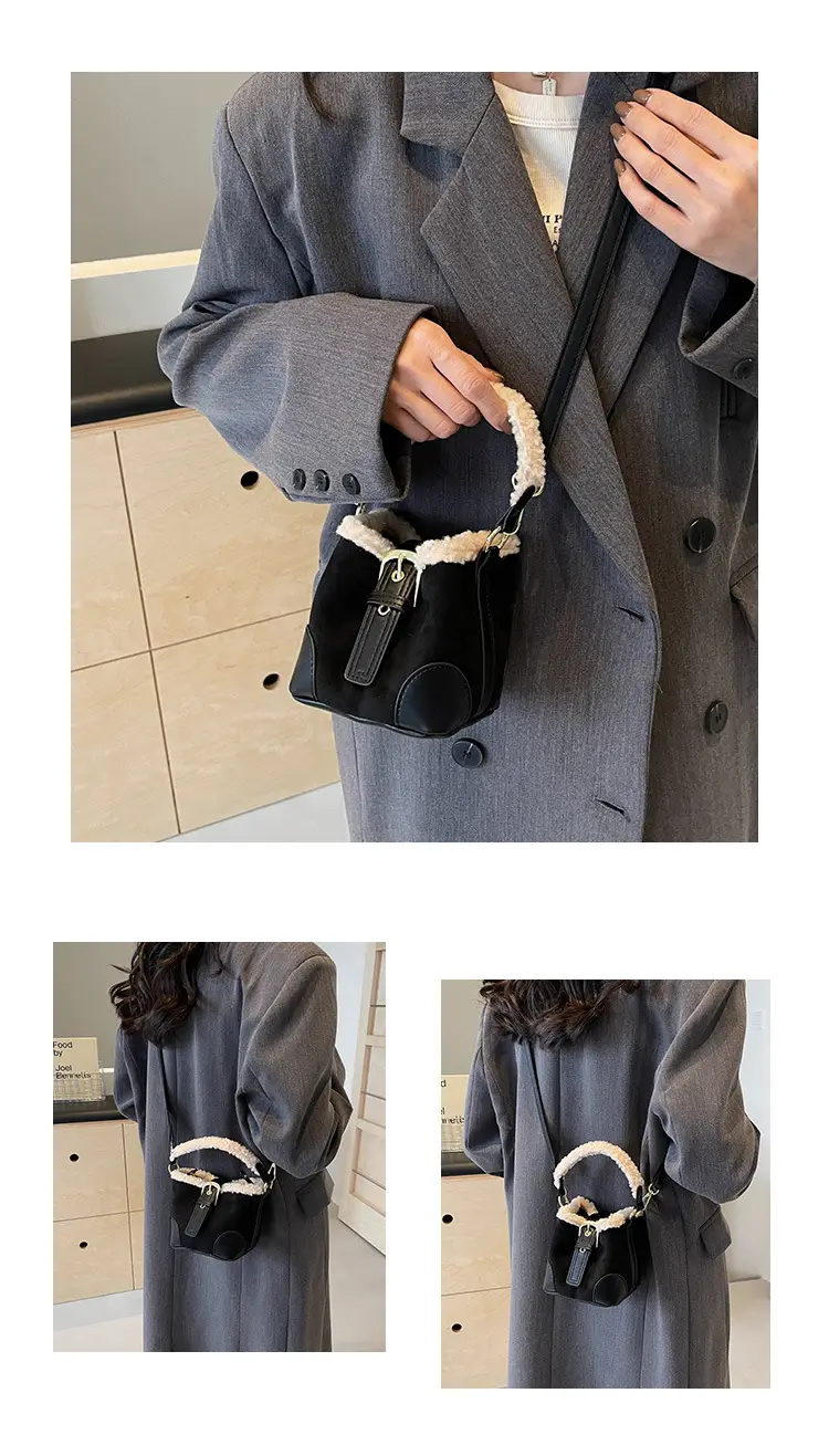 Korean Style Plush Shoulder Bag for Women 2024 — feature 20