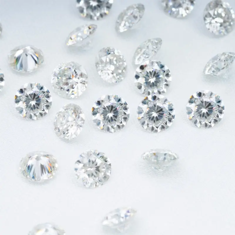 Moissanite Round Stone White with Gra Certificate — feature 6