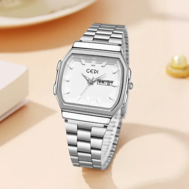 Goldie Calendar Women's Stainless Steel Watch