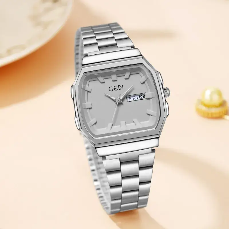 Goldie Calendar Women's Stainless Steel Watch