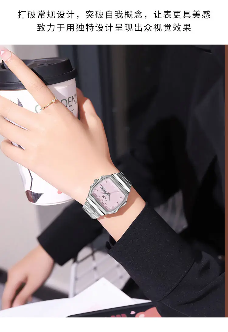 Goldie Calendar Women's Stainless Steel Watch — feature 14