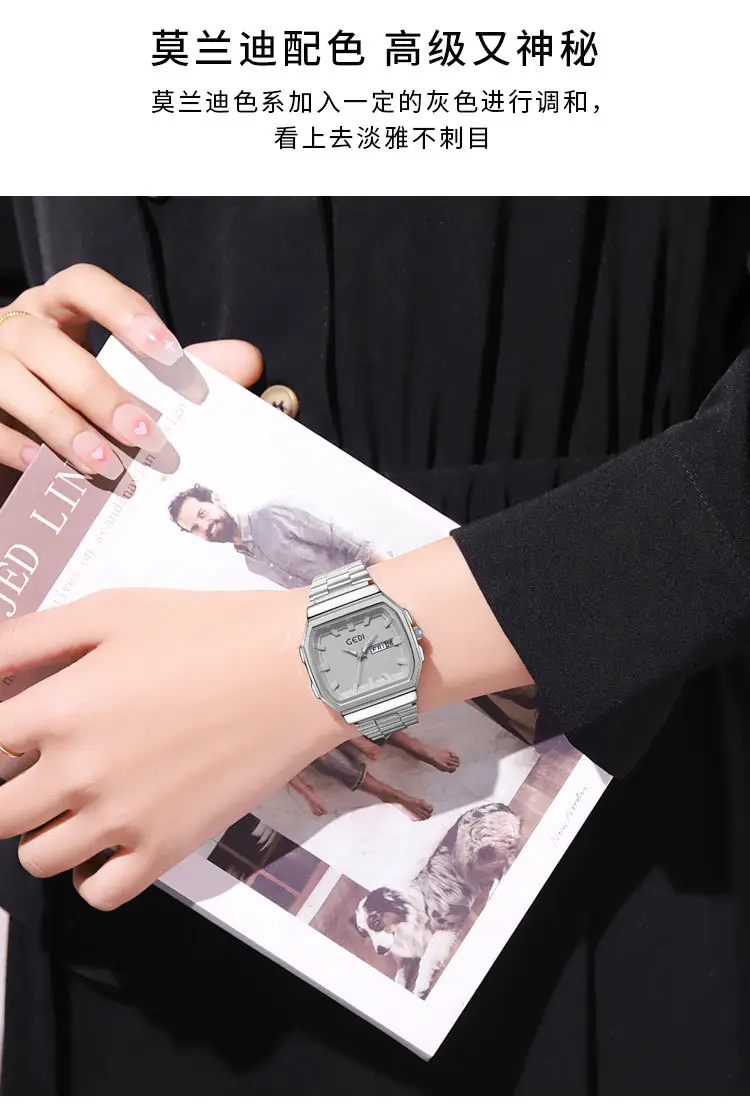 Goldie Calendar Women's Stainless Steel Watch — feature 16