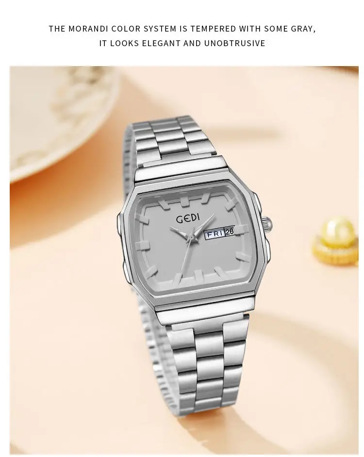 Goldie Calendar Women's Stainless Steel Watch — feature 17