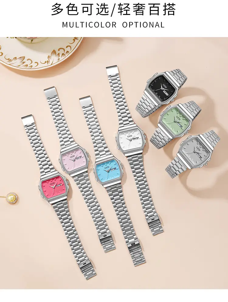 Goldie Calendar Women's Stainless Steel Watch — feature 5