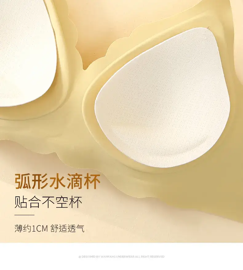 Crystal Jelly Soft Push-Up Bra No Steel Rings Comfortable Side Collector Bra — feature 22