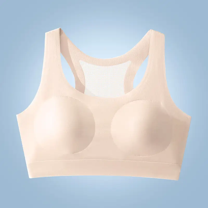 Girl bra early development High School student underwear fixed Cup sports shockproof girl vest adolescent female