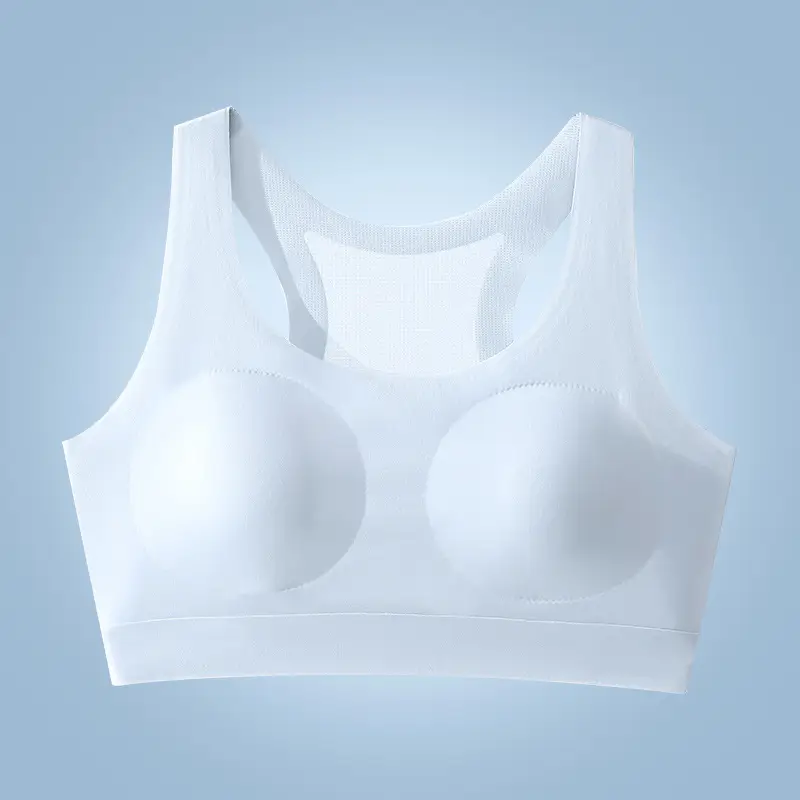 Girl bra early development High School student underwear fixed Cup sports shockproof girl vest adolescent female