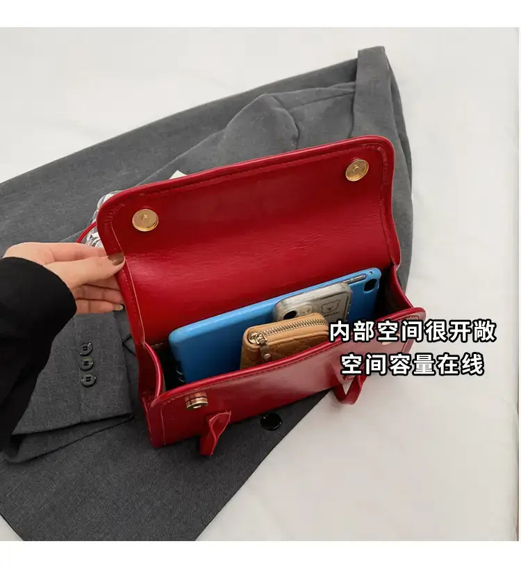 Women Retro Brown Leather Shoulder Bag 2023 — feature 6