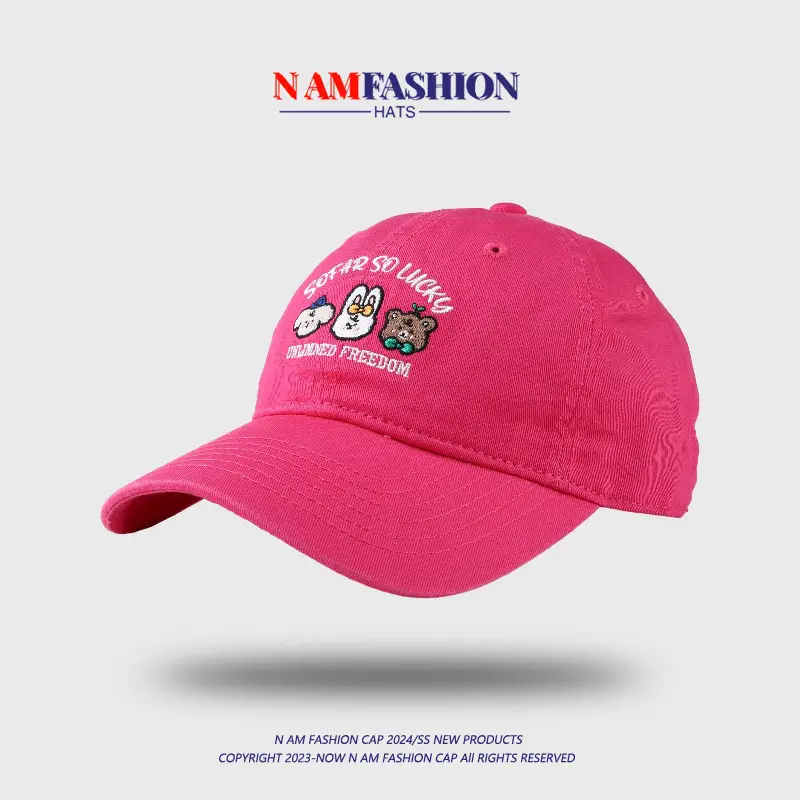 Women's Turquoise Embroidered Baseball Cap Sun-Proof Travel — feature 6