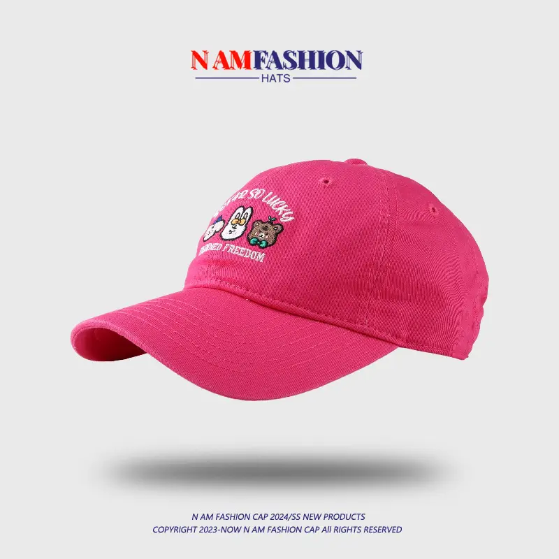 Women's Turquoise Embroidered Baseball Cap Sun-Proof Travel — feature 9