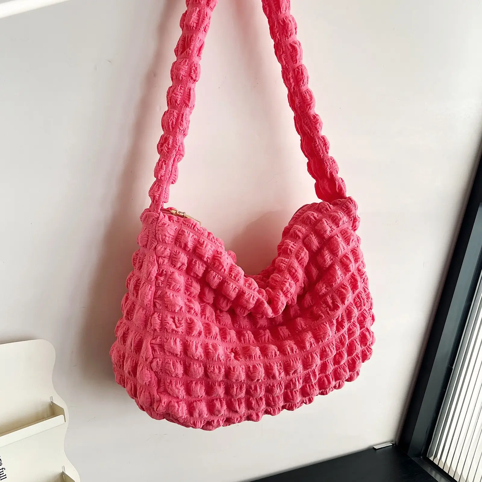 Pink Puff Cloud Shoulder Bag for Women - Image 3