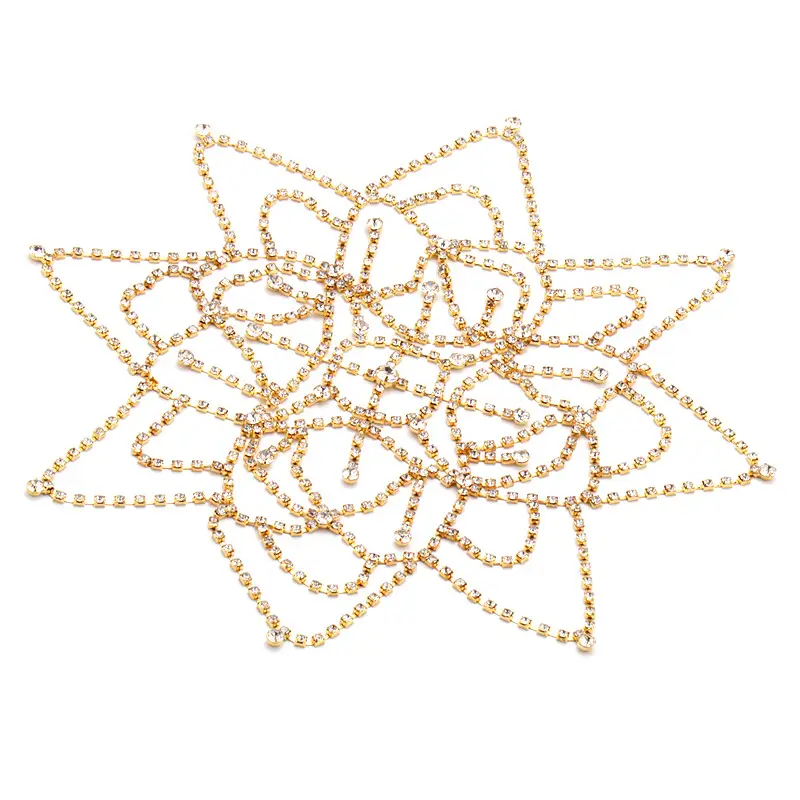2024 New Cross-border Claw Chain Hair Net Ornament Gold Silver Any Simple Shape — feature 6