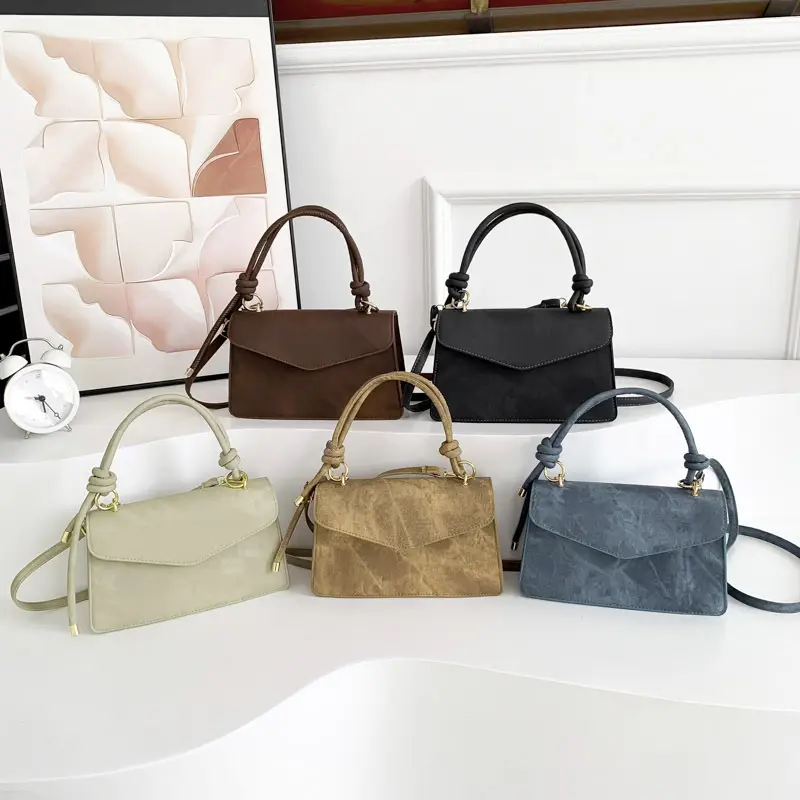 Black Textured Shoulder Bag for Women 2026 - Image 9