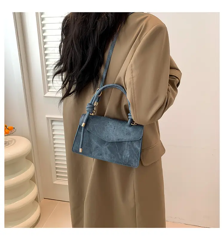Black Textured Shoulder Bag for Women 2026 — feature 11