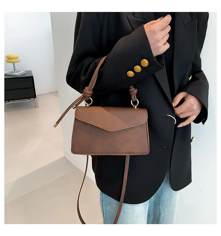 Black Textured Shoulder Bag for Women 2026 — feature 19