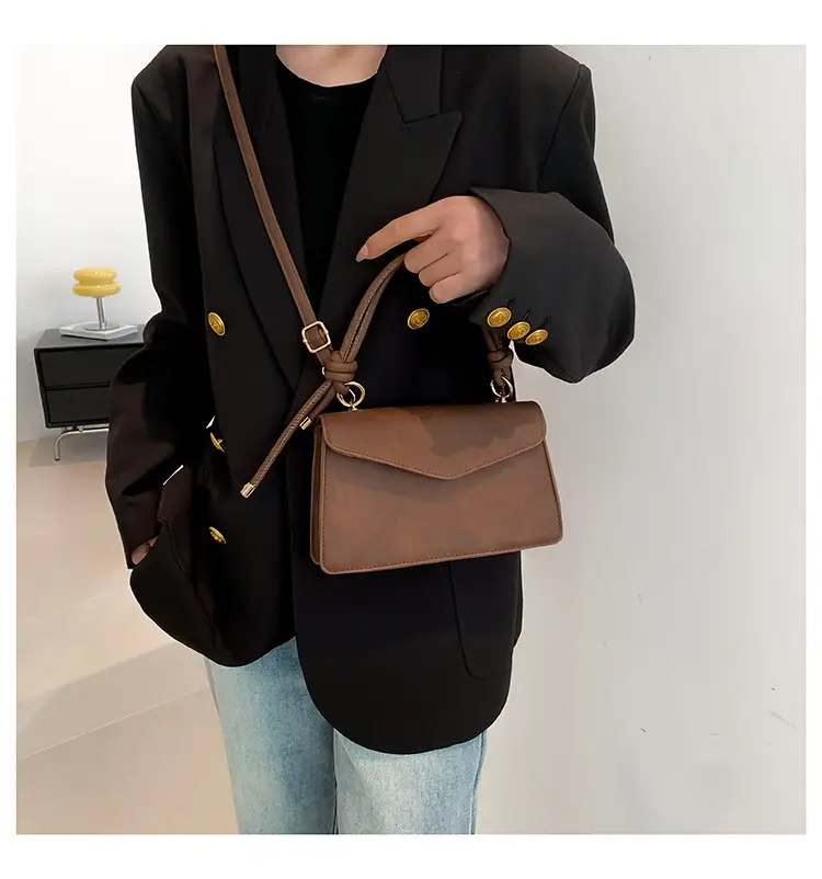 Black Textured Shoulder Bag for Women 2026 — feature 20