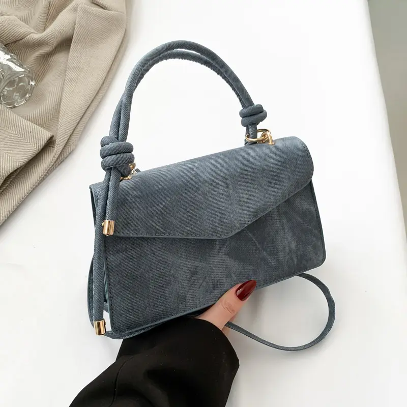 Black Textured Shoulder Bag for Women 2026 - Image 3