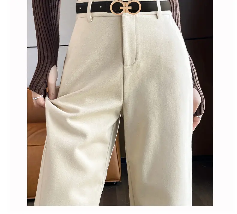 Black Leather Belt with Gold G Logo Buckle 3.0cm — feature 8