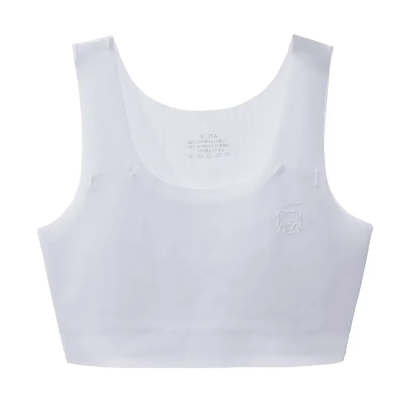 Summer Development Period Girls' Seamless Intimates Girls' Middle School and High School Primary School Students' Bra Light and Breathable Kidsren's Vest