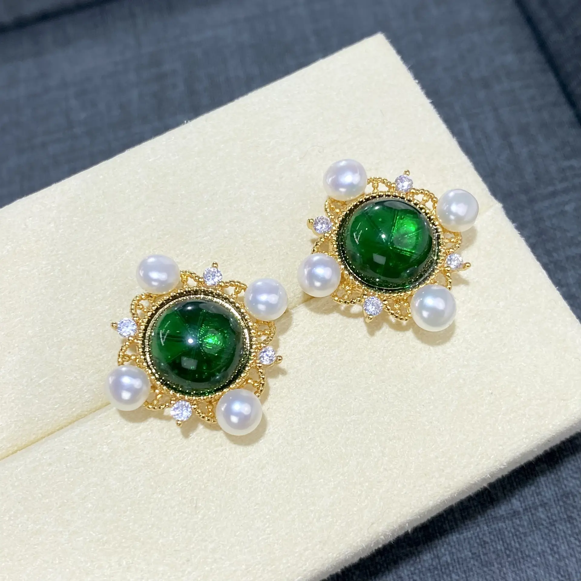 New Year New Folu Gourd Natural Freshwater Earrings High-grade Ear Ring All-match Women's s925 Silver Needle Earrings Jewelry - Image 6