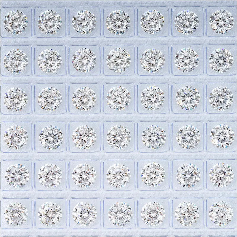 D-Color Plum Blossom Cutting Moissanite Stone Large — feature 6