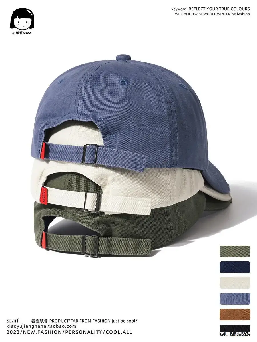 Japanese Retro Embroidered Baseball Caps for Women Men - Image 10
