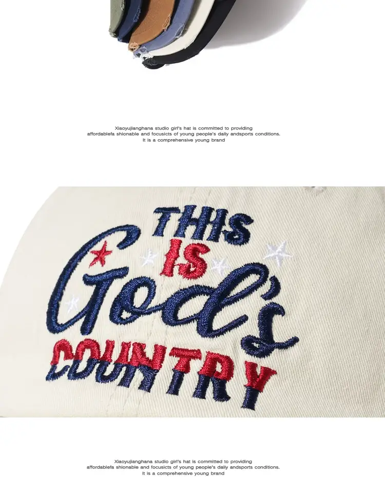 Japanese Retro Embroidered Baseball Caps for Women Men — feature 3