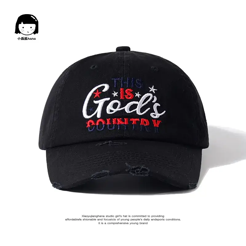 Japanese Retro Embroidered Baseball Caps for Women Men - Image 6