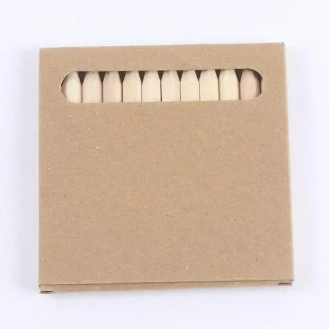 Log barrel color pencil school supplies primary school prize painting LOGO children's small gifts wholesale color lead