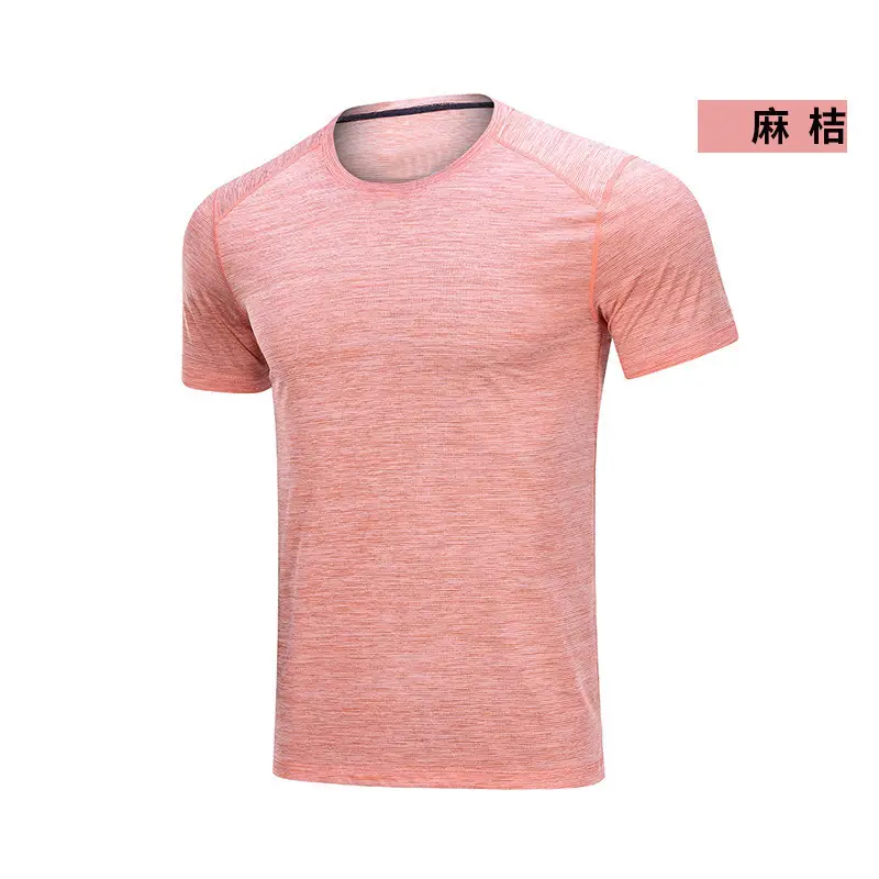Men Grey Mesh T-Shirt Quick Dry Sports Top - Image 4