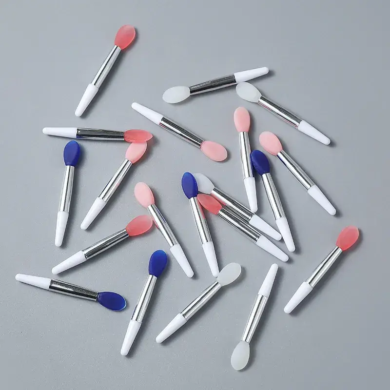 Mini Silicone Lip Brush Set of 4 for Beginners