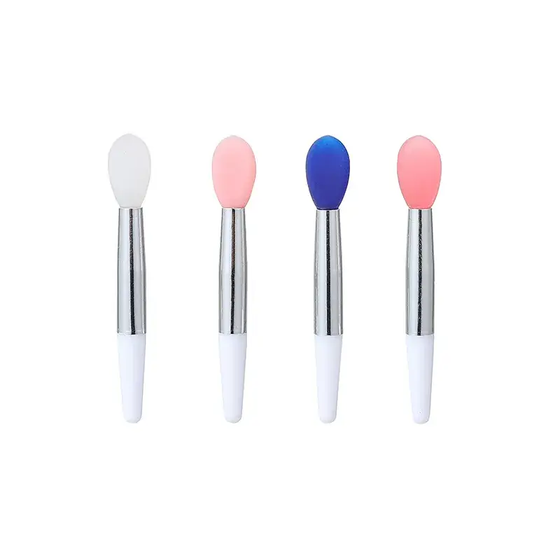 Mini Silicone Lip Brush Set of 4 for Beginners