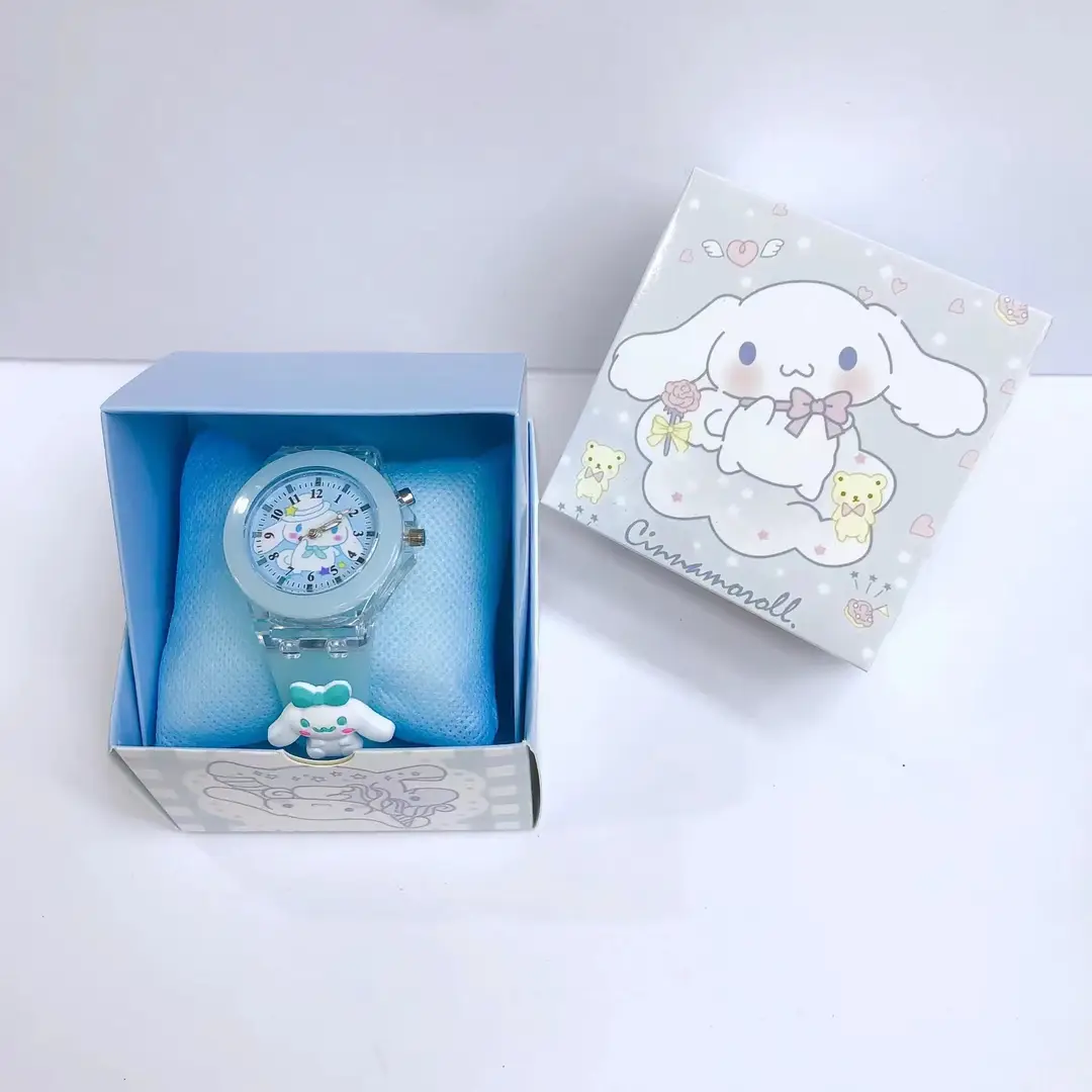 Sanrio Children's Luminous Watch Kuromi Cartoon Luminous Quartz Watch Wholesale Sanrio Authorized Cartoon Watch — feature 7