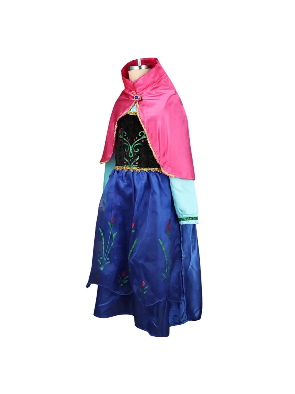 Frozen Cosplay Anna Dress Princess Dress Frozen Anna Kidsren's Dress Performance Suit