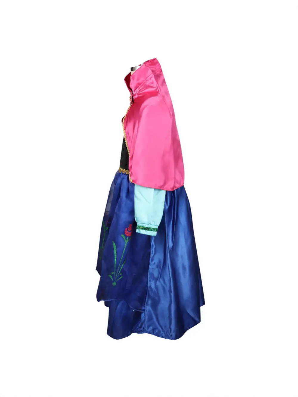 Frozen Cosplay Anna Dress Princess Dress Frozen Anna Kidsren's Dress Performance Suit