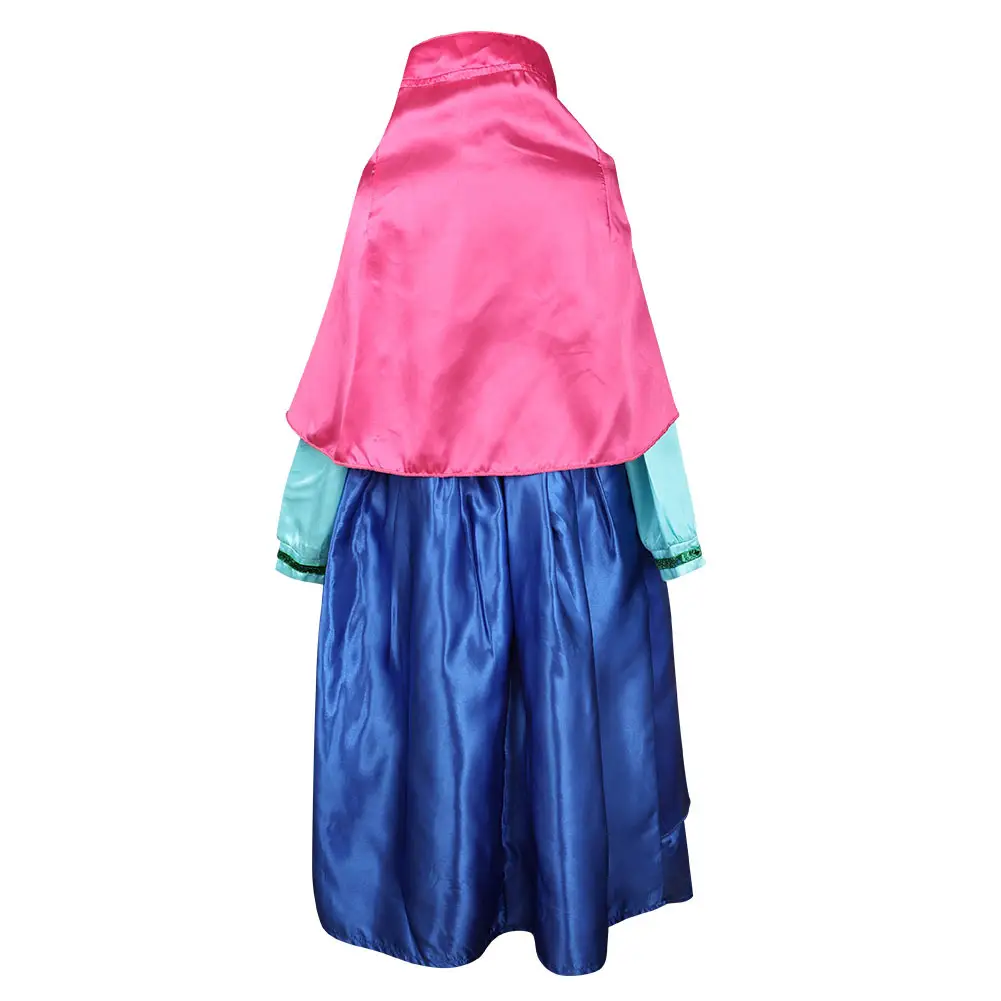 Frozen Cosplay Anna Dress Princess Dress Frozen Anna Kidsren's Dress Performance Suit — feature 13