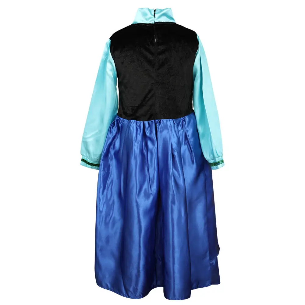 Frozen Cosplay Anna Dress Princess Dress Frozen Anna Kidsren's Dress Performance Suit — feature 9