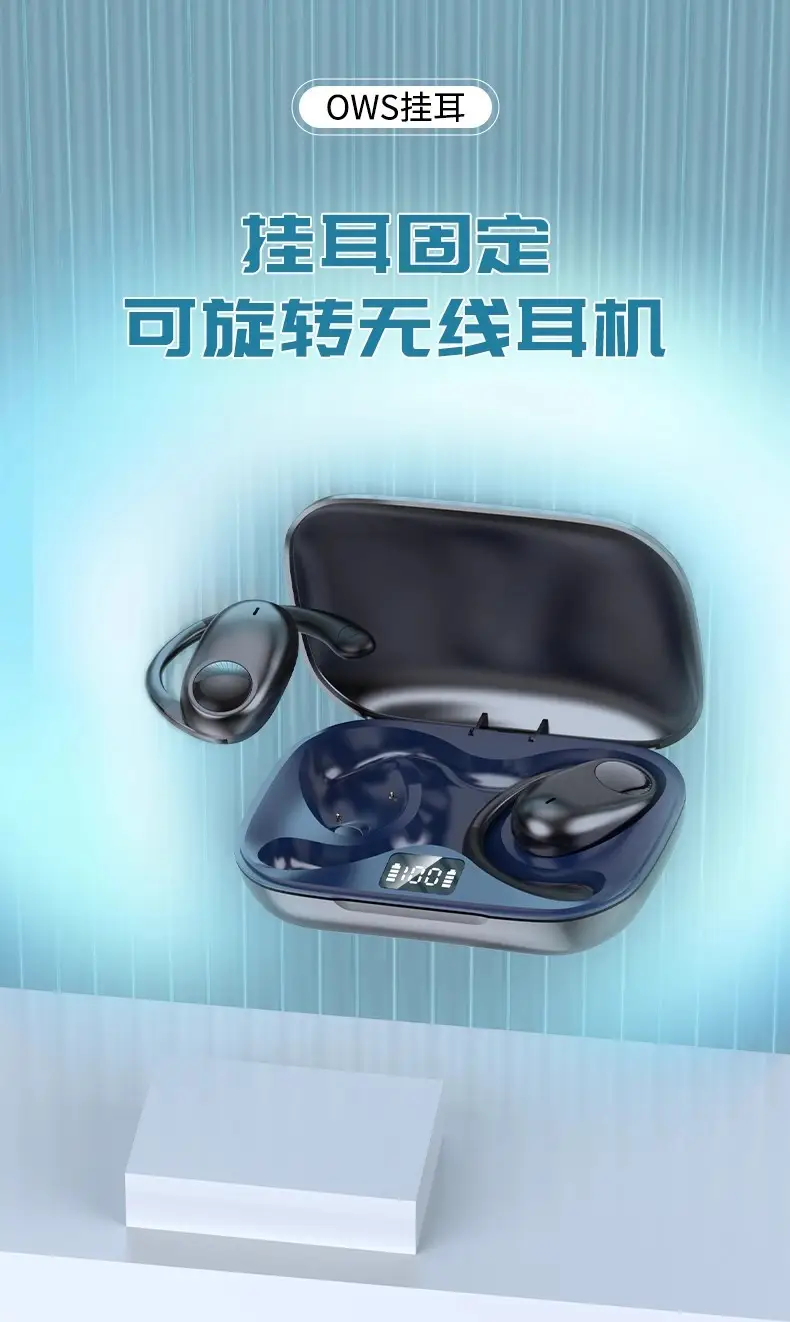 Wireless Earbuds with Noise Reduction & Bone Conduction β feature 1