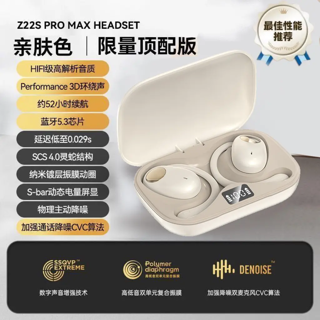 Wireless Earbuds with Noise Reduction & Bone Conduction - Image 2
