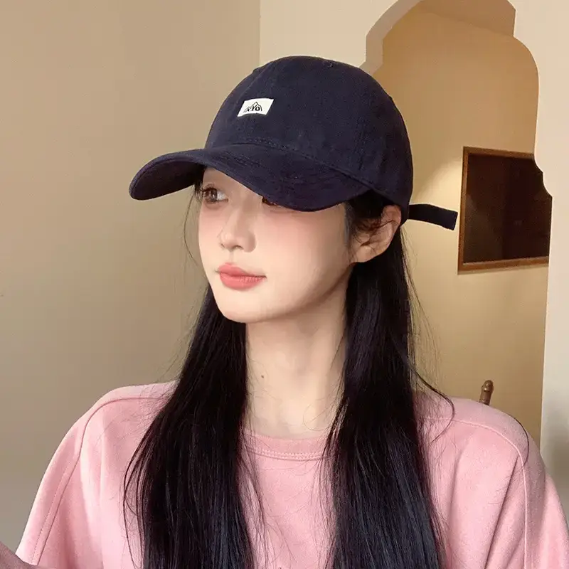 Japanese Street Peaked Cap Distressed Wash Sun Proof - Image 7