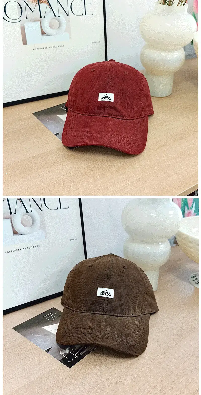 Japanese Street Peaked Cap Distressed Wash Sun Proof — feature 10