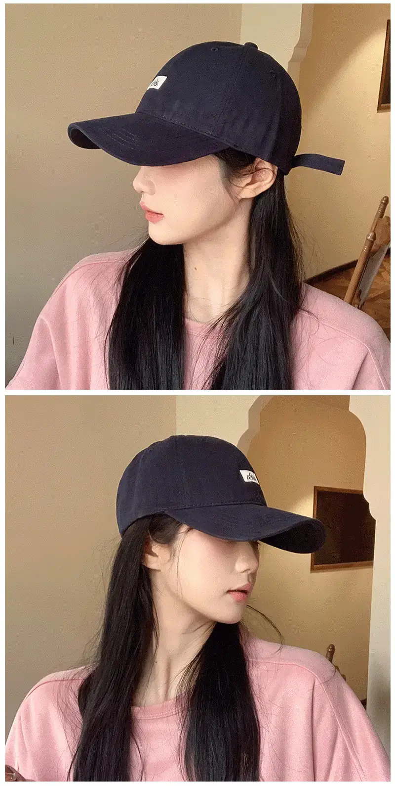 Japanese Street Peaked Cap Distressed Wash Sun Proof — feature 2