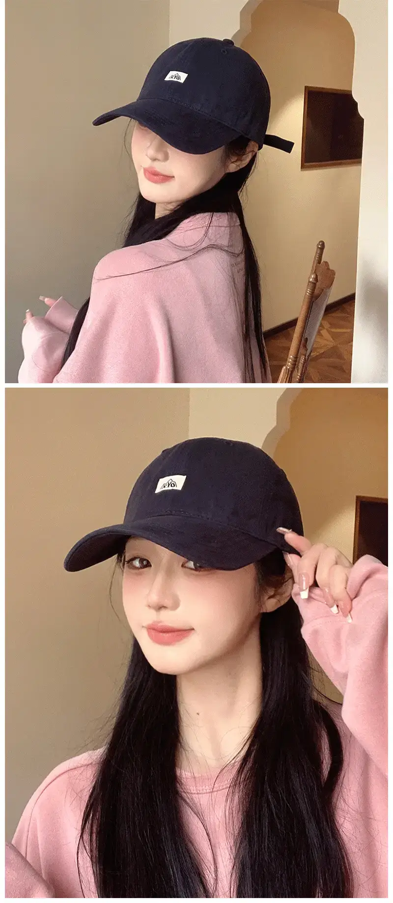 Japanese Street Peaked Cap Distressed Wash Sun Proof — feature 3