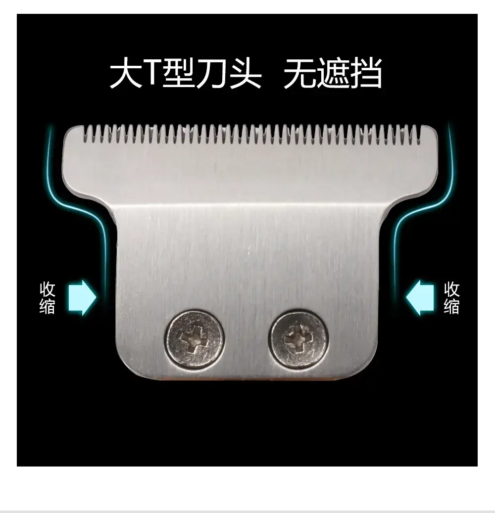 Men's USB Rechargeable Hair Clipper with 6 Blades — feature 4