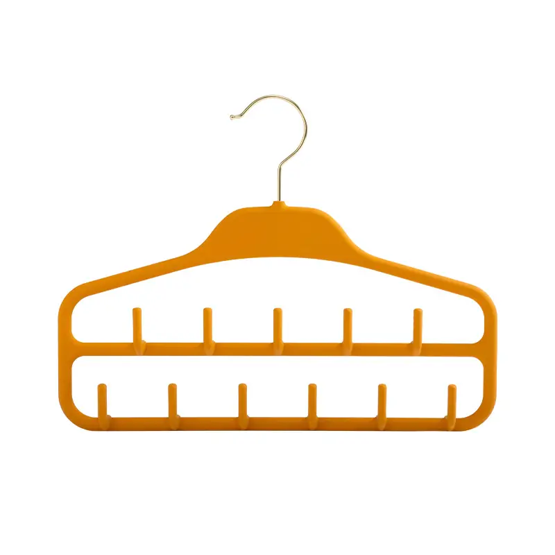 White Space-Saving Hanger for Clothes & Scarf Storage - Image 9
