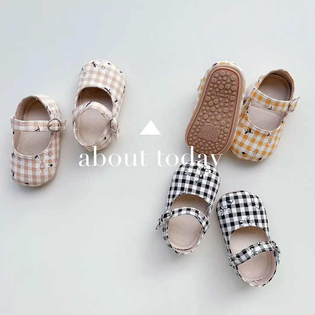 Directly Supplied from the Manufacturer, Korean Style Spring and Autumn Baby Shoes, Boys' Plaid Cloth Shoes, Girls' Soft-Soled Toddler Shoes, Plaid Shoes — feature 12