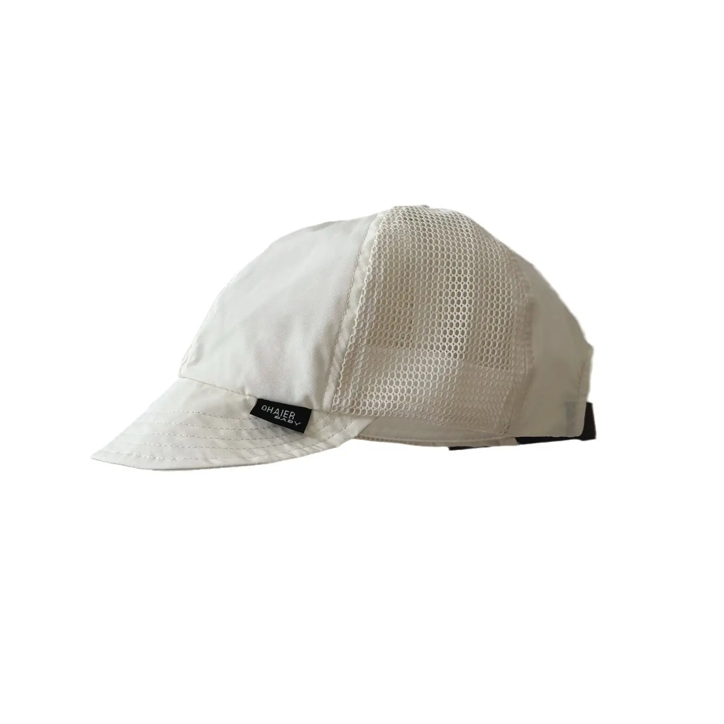 Kids White Beige Mesh Sun Hats 2025 - Image 6