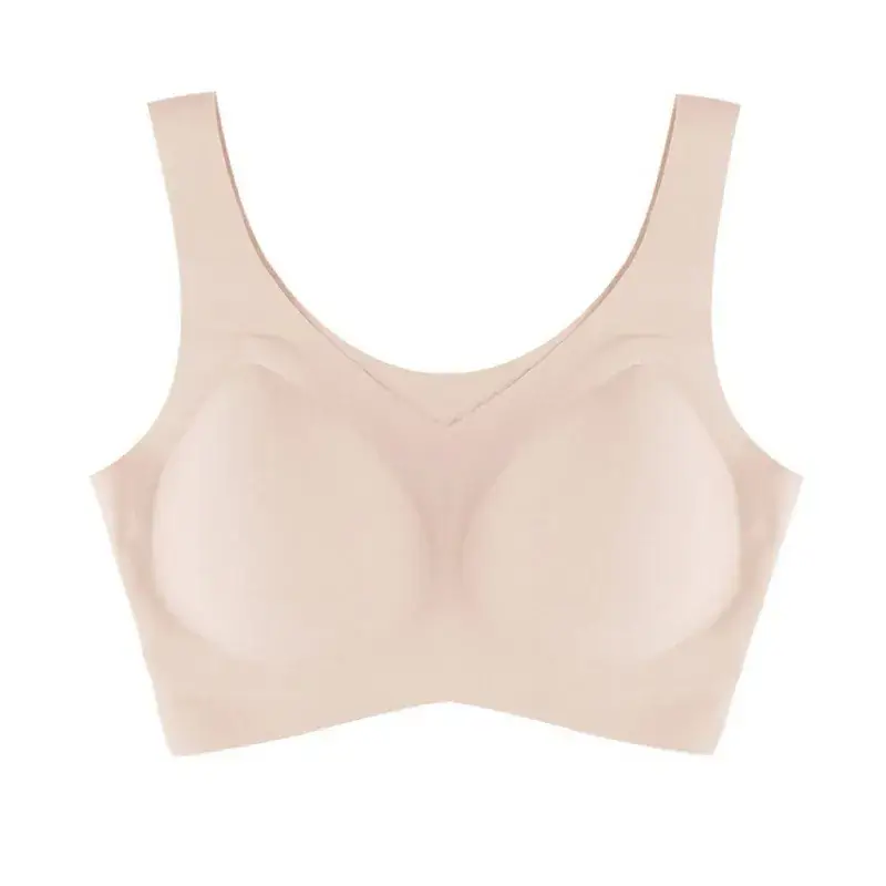Korean Style V-Neck Push-Up Bra for Women - Image 2