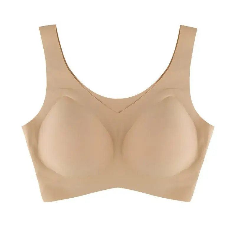 Korean Style V-Neck Push-Up Bra for Women - Image 3